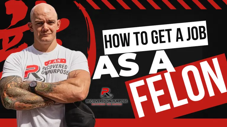 How to get a job as a felon