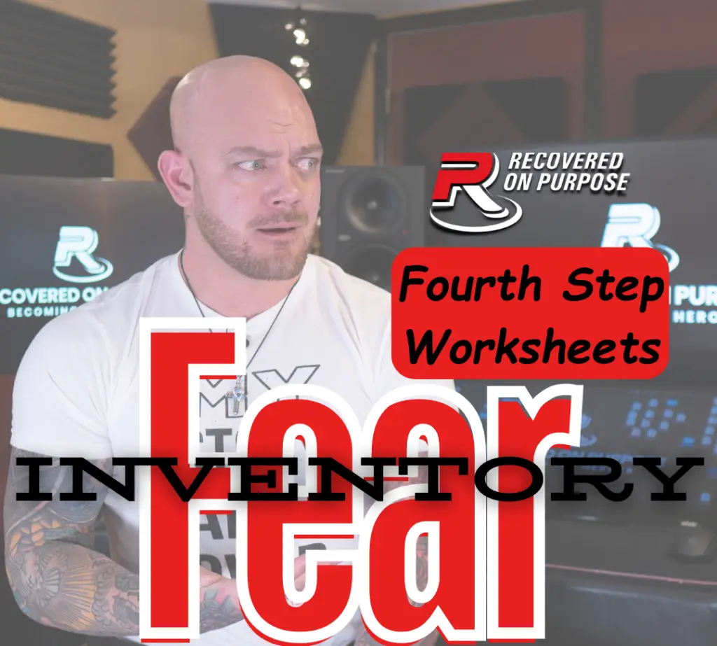 Fear inventory worksheets