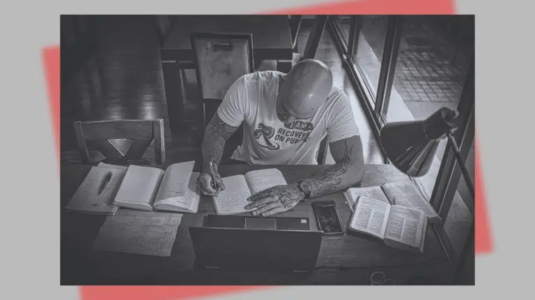 Finishing the resentment inventory worksheet