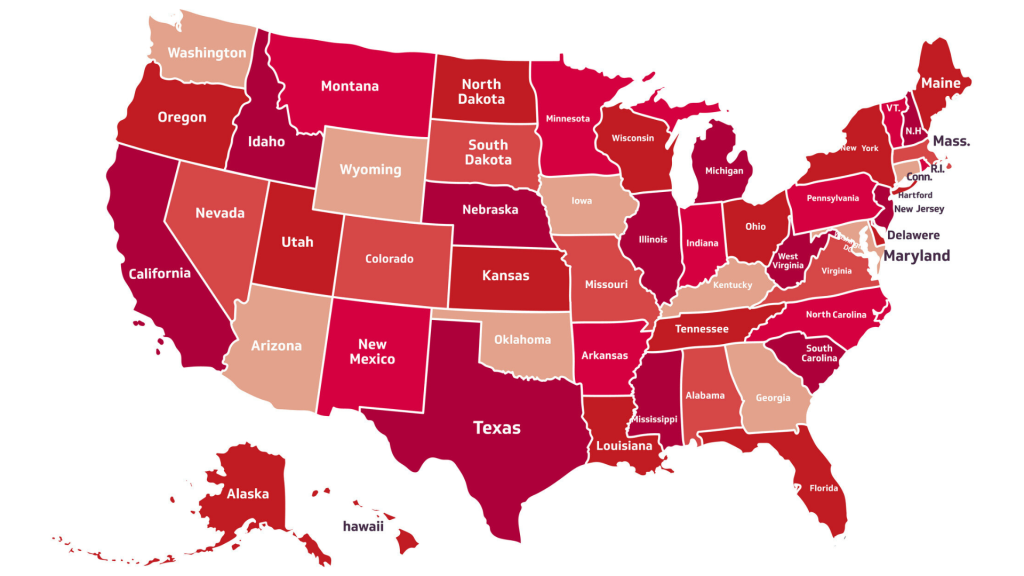 Medicaid coverage by state