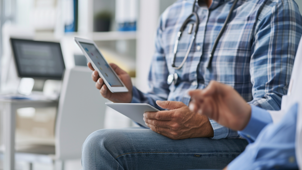 technology for support while waiting for treatment