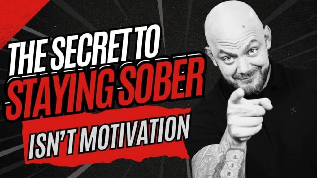 how to stay sober the secret isn't building up some secret supply of motivation
