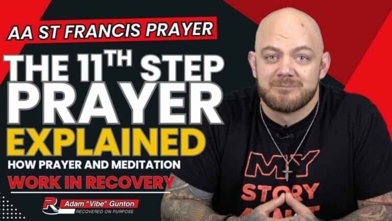the 11th step prayer is a powerful tool for recovery work